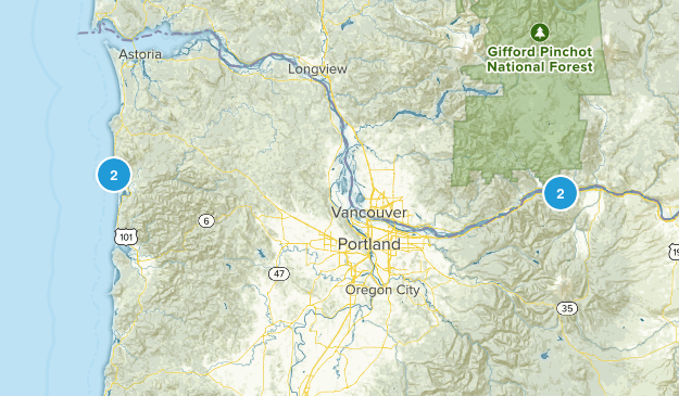 July 2014 Trip Map