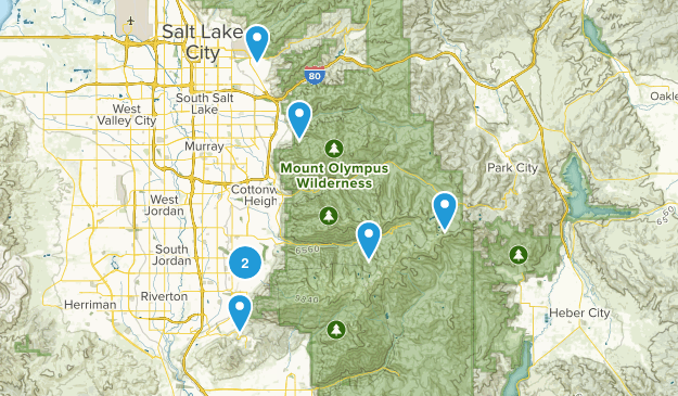 Summer Hikes 2014 Map