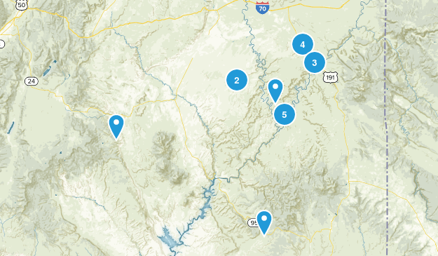 Moab Trails Map