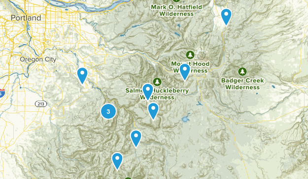 Mt. Hood NF Map