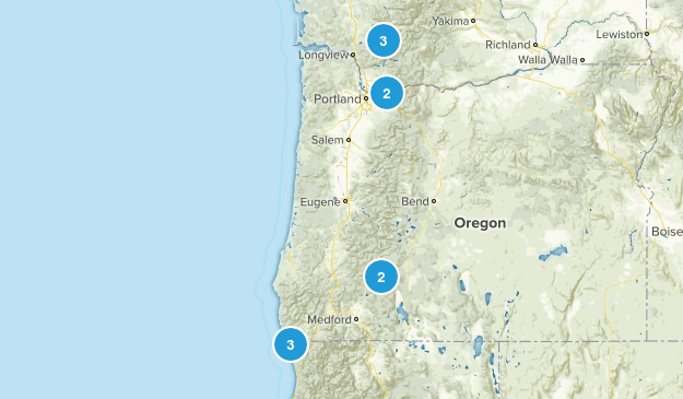 Oregon Trip Map