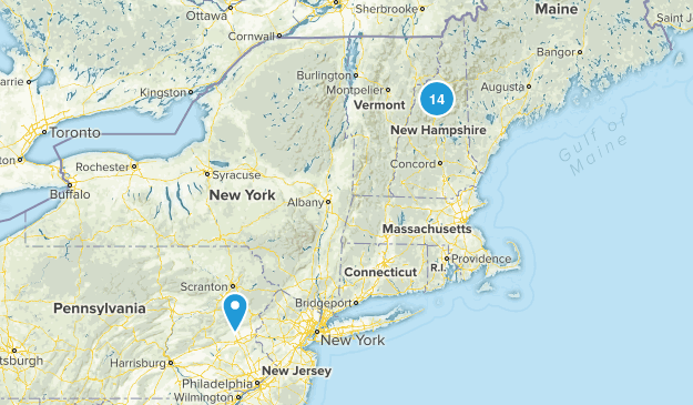 New Hampshire Map