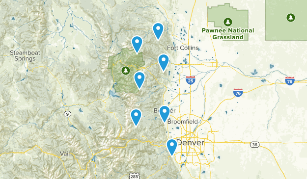 Would Like to Hike Map