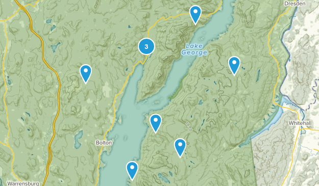 Lake George Map