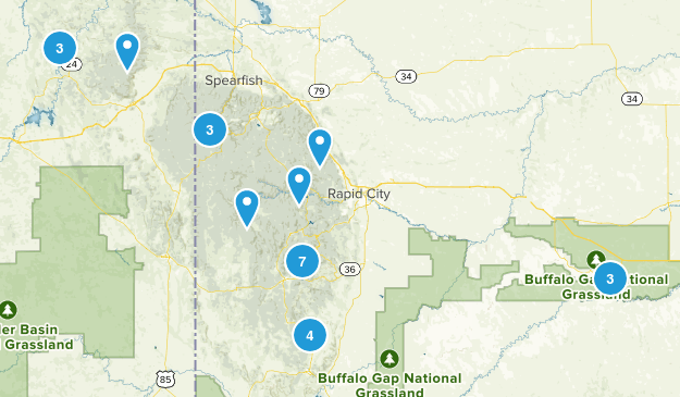 south dakota Map