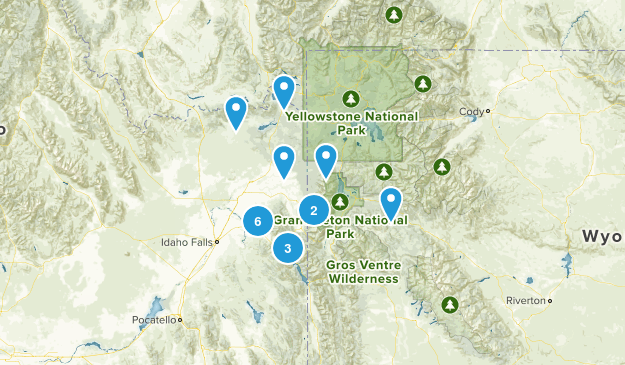 Idaho trails wish list Map