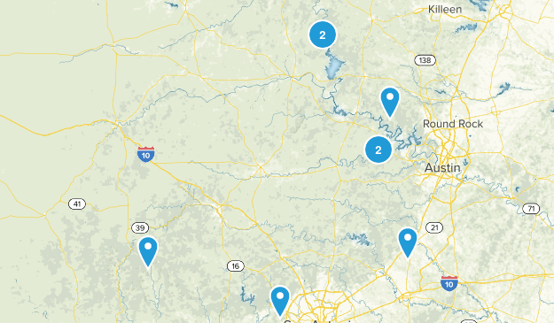 Texas Hill Country Map