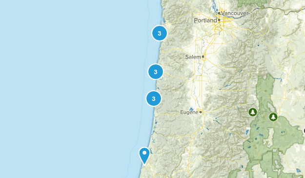 Oregon Coast Map