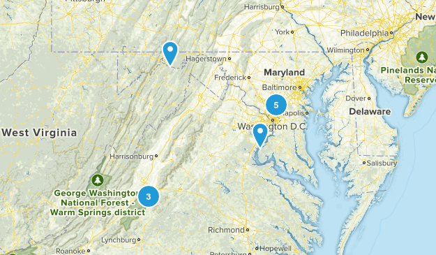 Trails for 2014 Map