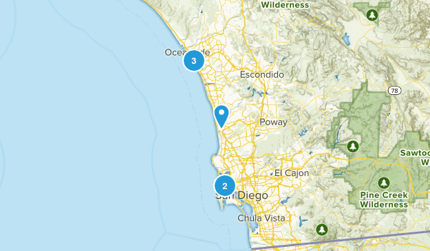 Beach Trails Map
