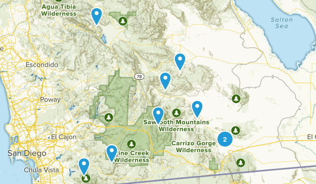 off road trails Map