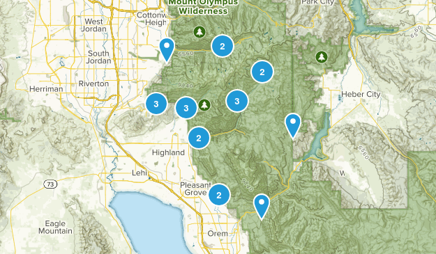 Northern Wasatch Map