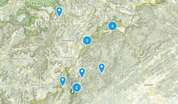 Blowing Rock Map