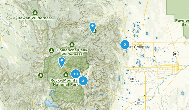 Ft Collins Trip Map