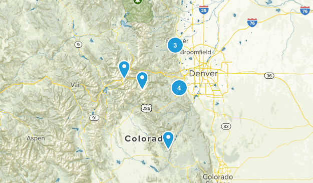 CO- Weekend Trails Map