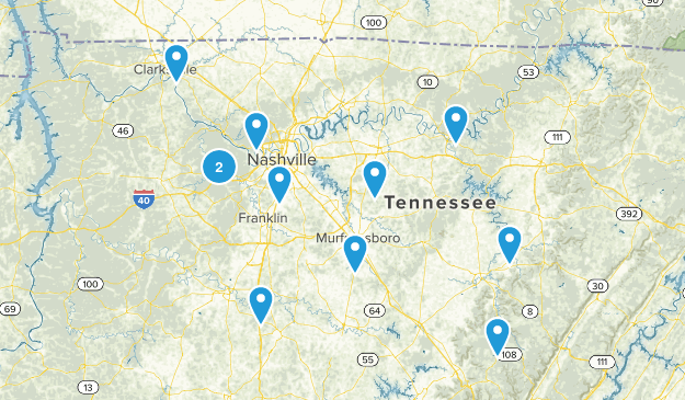 <1 hour drive Map