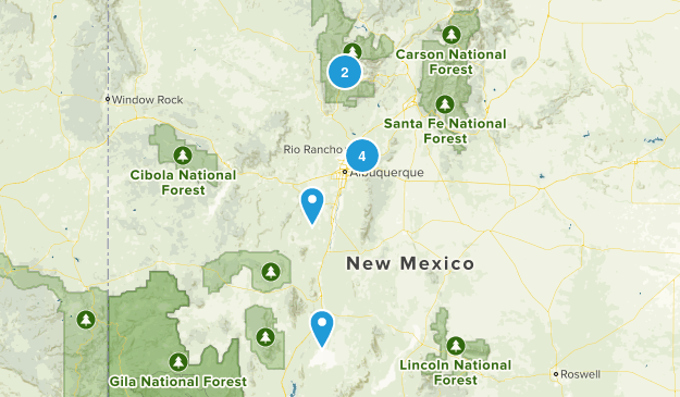 new hikes to try Map