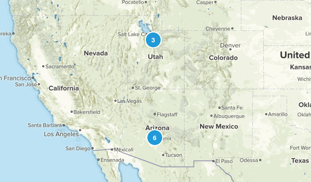 Family Hikes Map
