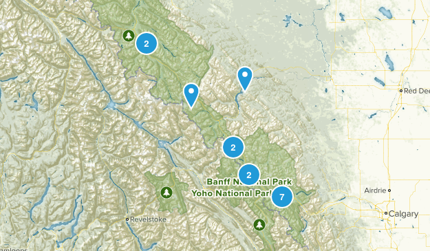 Banff Map