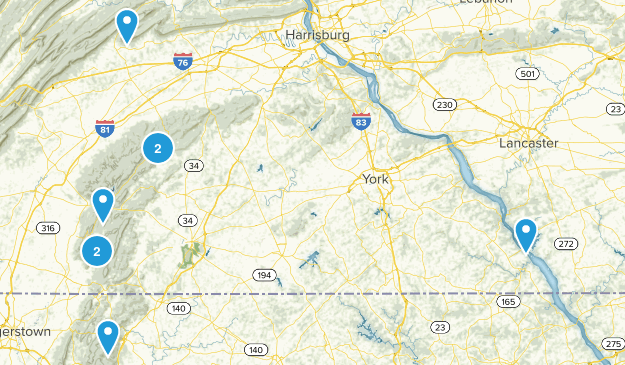 Want to Hike Map