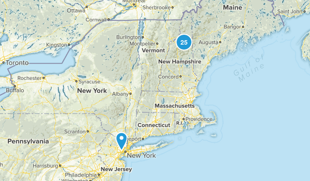 Winter List Map