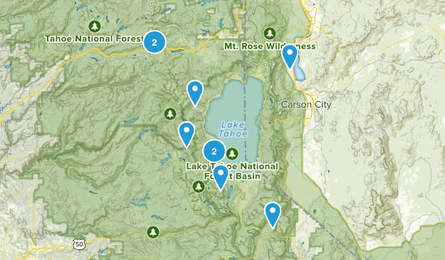 Reno/Tahoe Wishlist Map