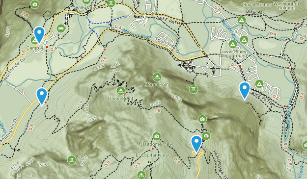 Yosemite Map