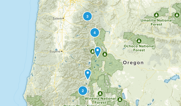 Oregon Map