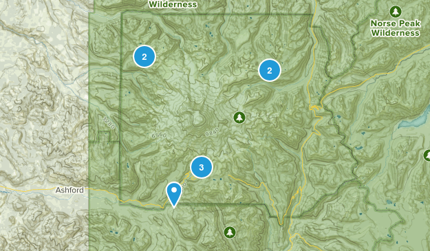 Rainer Hikes Map
