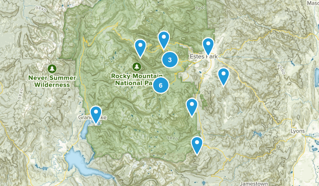 Colorado Trails Map