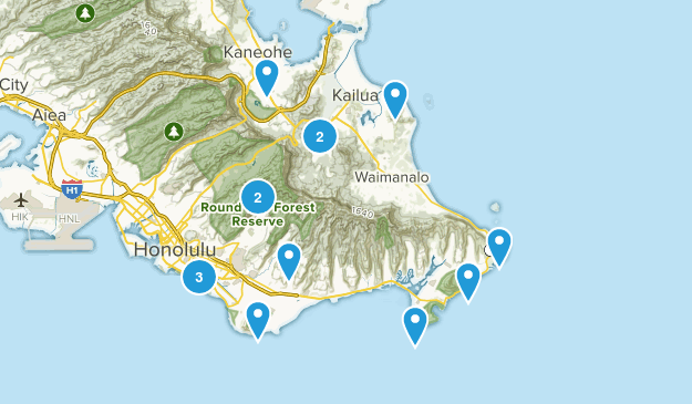 Oahu Map