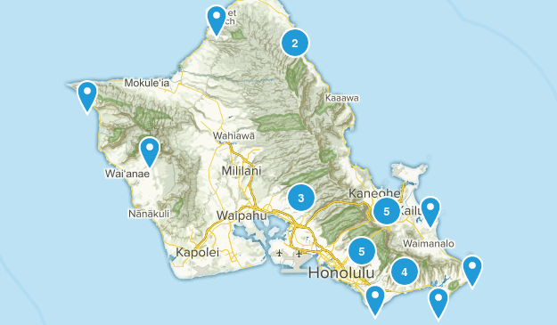 Oahu Map
