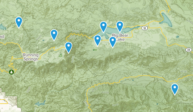big bear Map