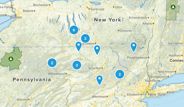 my hike Map