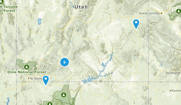 bryce canyon Map