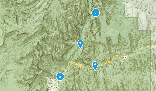 zion national park Map