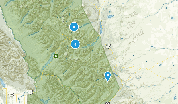 glacier Map
