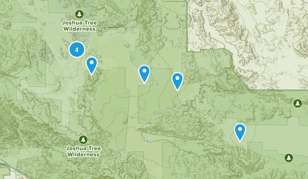 Joshua Tree National Park Map