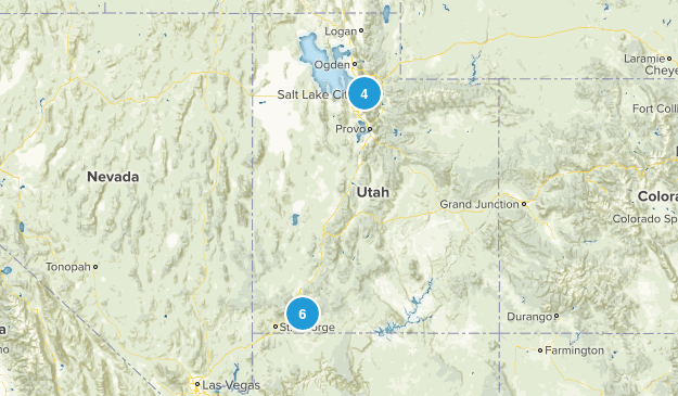 Summer Hikes Map