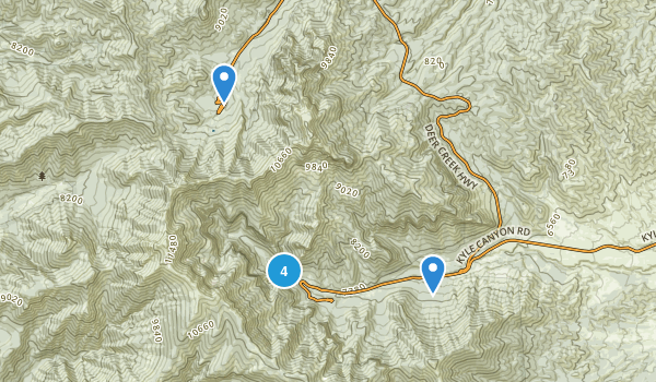 Mount Charleston Map
