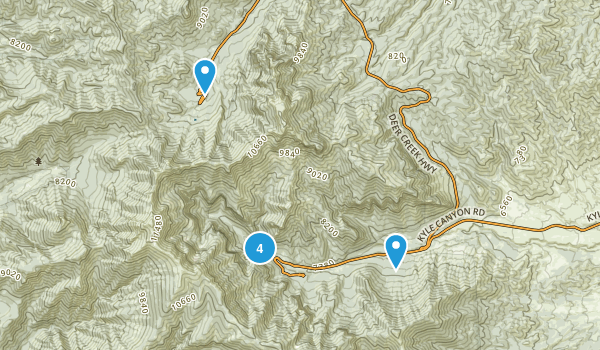 Mount Charleston Map