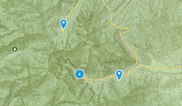 Mount Charleston Map