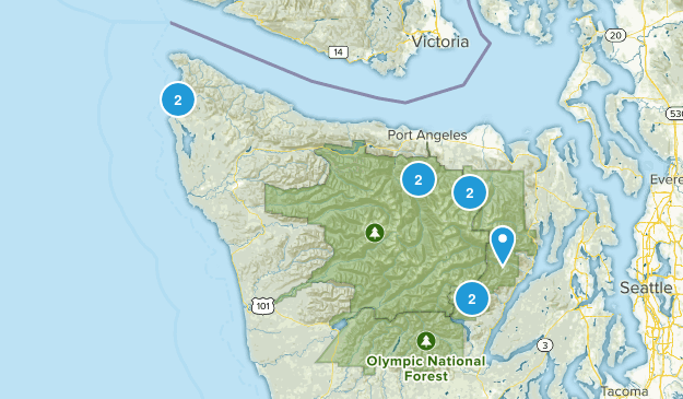 Olympic Peninsula Map