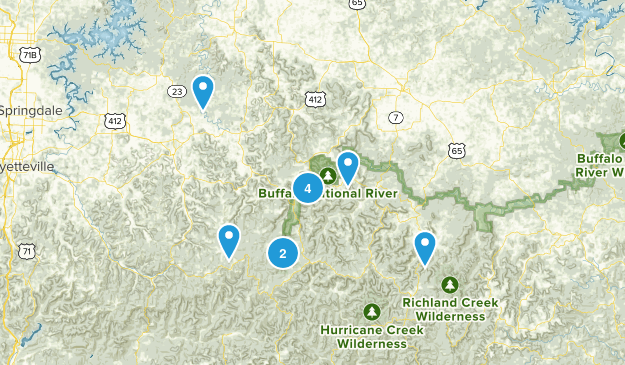 Arkansas Summer 2014 Map