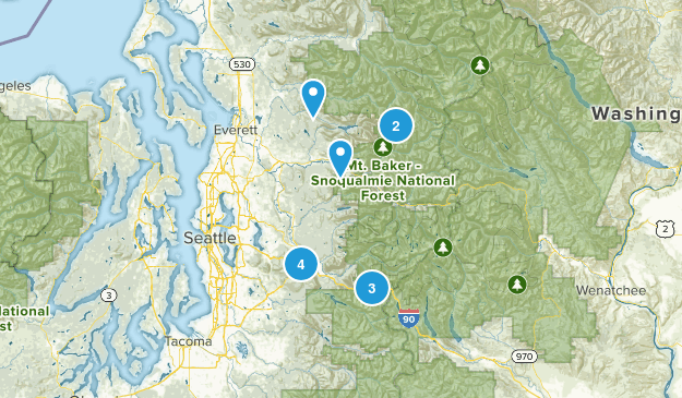 Hike to do this summer 2014 Map