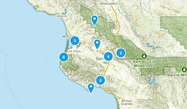SLO Hikes Map