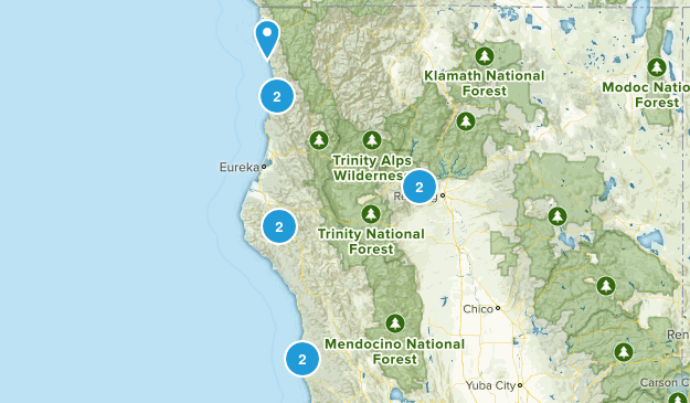 Lost Coast Map