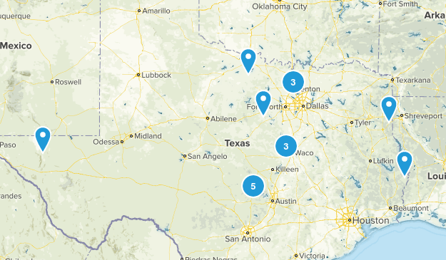 TX Trails Map