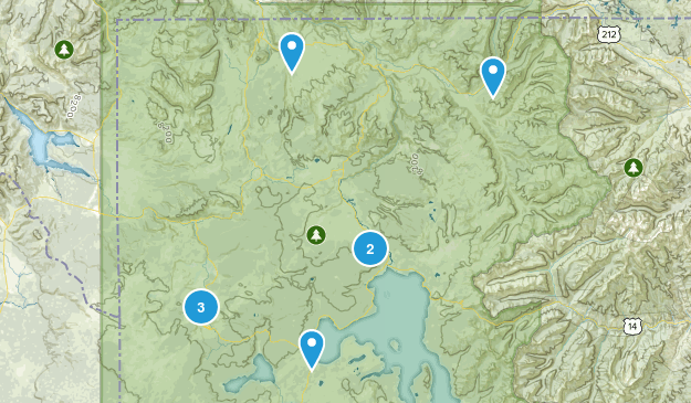 Yellowstone Map