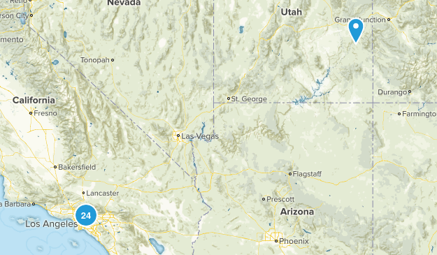 wish list of hikes Map